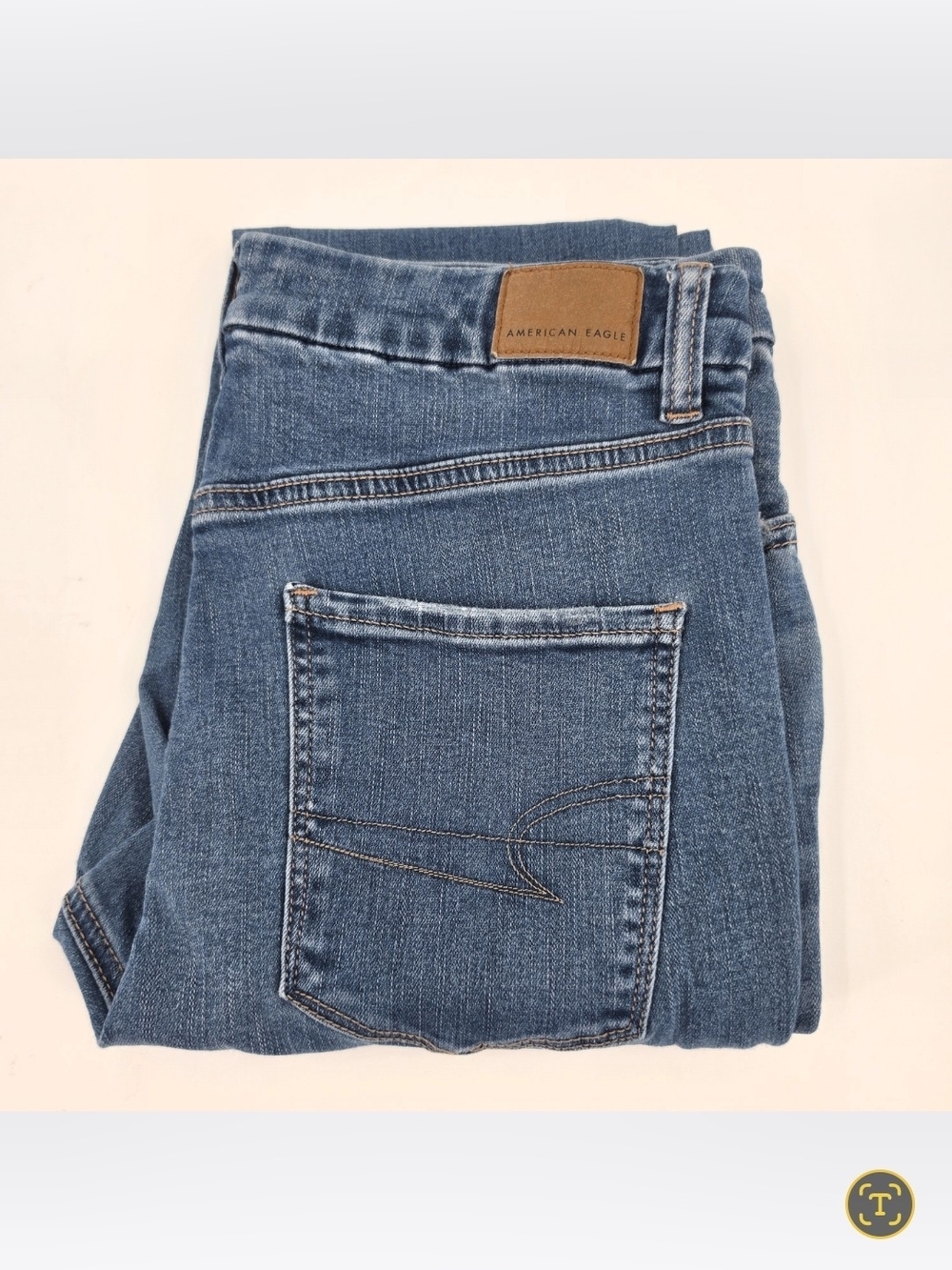 American Eagle Next Level Stretch Curvy High Rise Jegging Jean Womens Size 12
